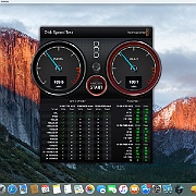 Zrzut ekranu 2016-01-29 o 19.29.52  Test dysku systemowego Seagate Constellation 500 GB 7200 rpm programem Disk Speed Test.